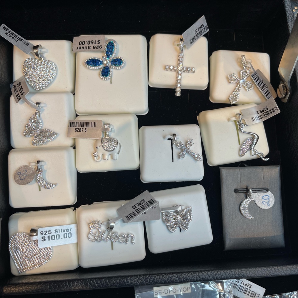 925 Silver pendants